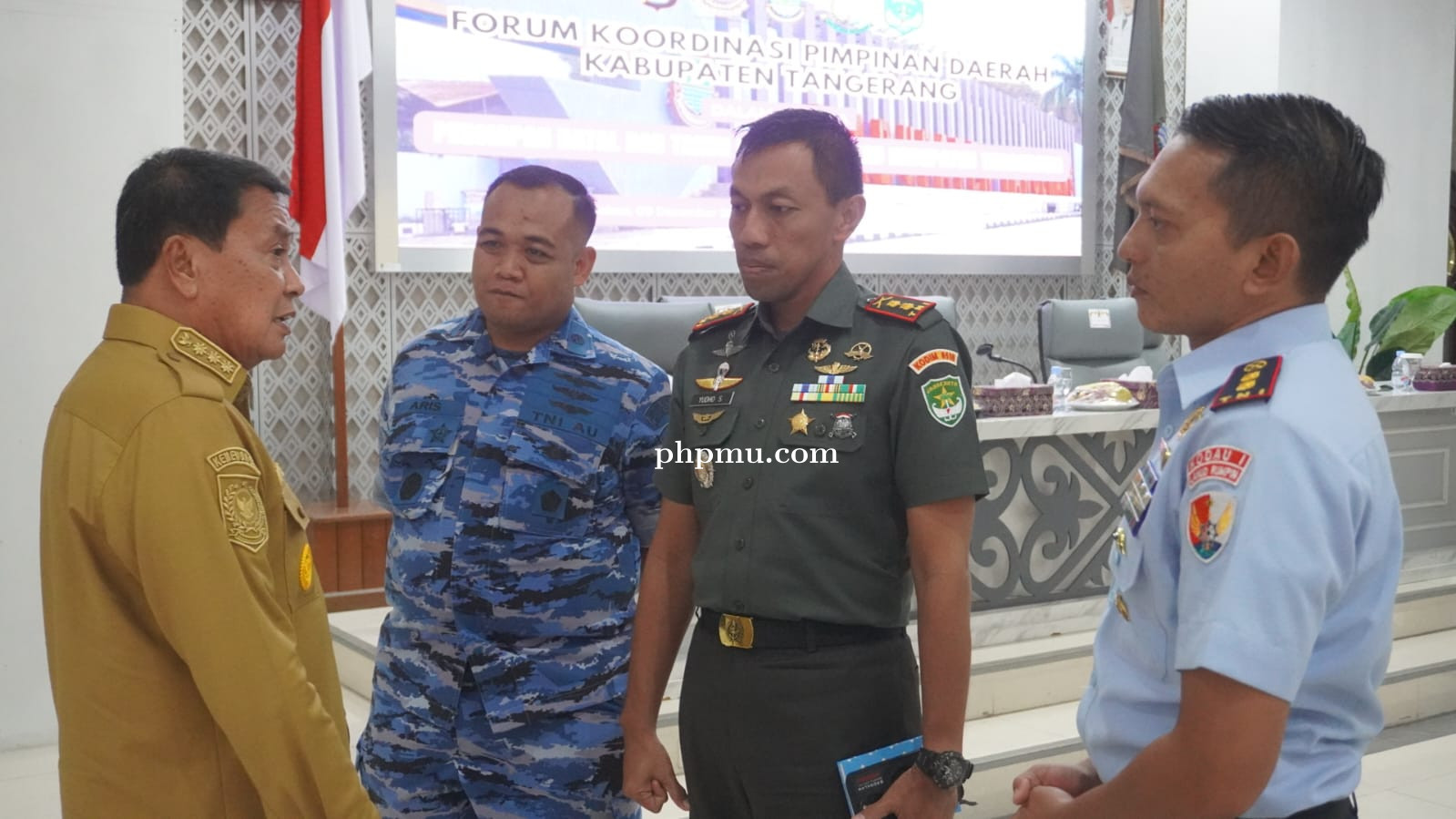 Pastikan Rasa Aman, Jelang Nataru Dandim 0510/Trs Rapat Forkopimda