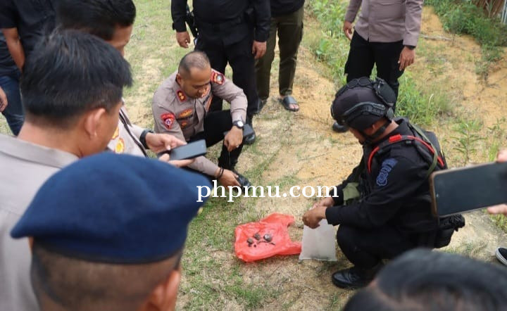 Ledakan Granat Menggelegar Guncang Lapangan Tembak Polres Bangka Barat